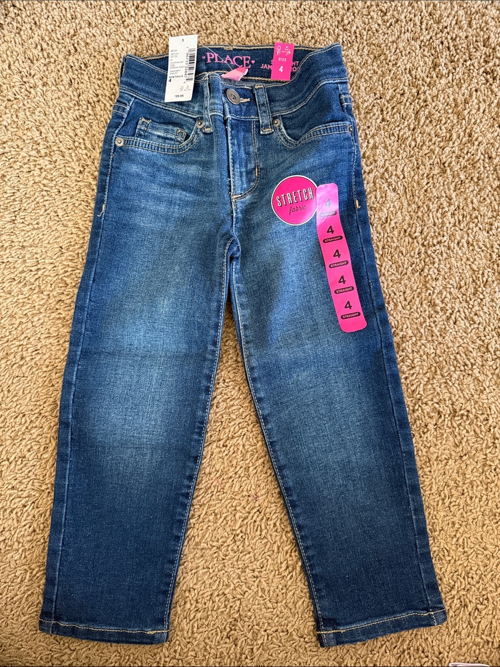 The Children's Place Indigo Straight-Leg Jeans - Girls